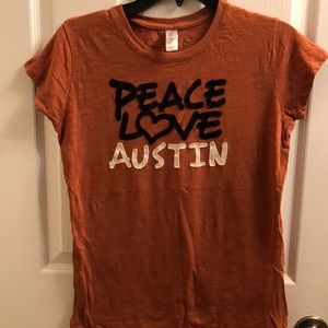 Peace ✌️ Love ❤️ Austin t-shirt